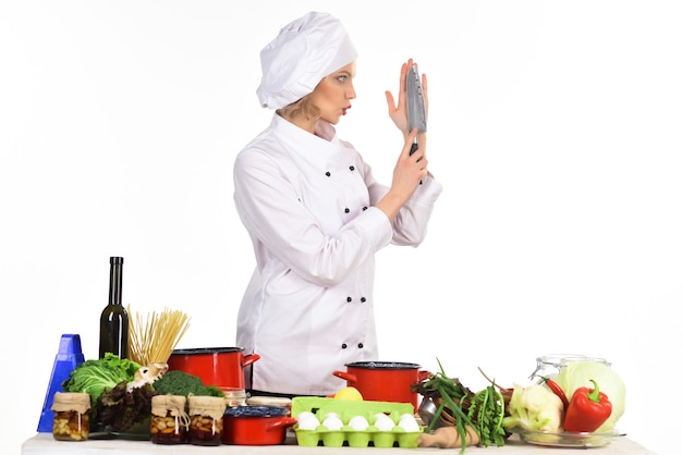 Bucătar în acțiune